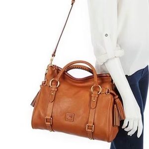 Dooney and Bourke Florentine small leather satchel
